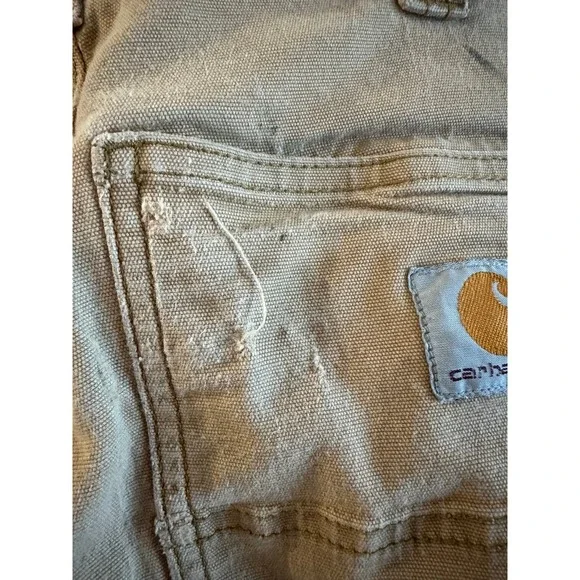 Carhart Pants Jeans Relaxed Fit Distressed Size 32 x 34 Read description - Picture 7 of 9